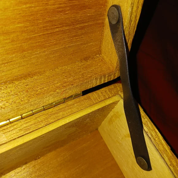 Vintage 1960s Butterfly Embellished Wooden  Cigar Box Purse/ Enid Collins Style - Picture 11 of 16